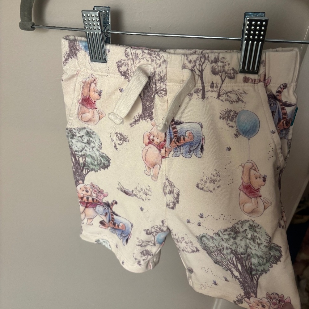 Posh Peanut Winnie the Pooh Shorts 18-24 months